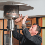 How to stop the kerosene heater from smoking