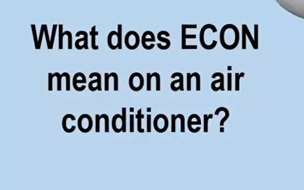 What Does ECO Mean on Air Conditioner?