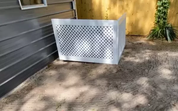 How to Hide an Air Conditioner Unit Outside?
