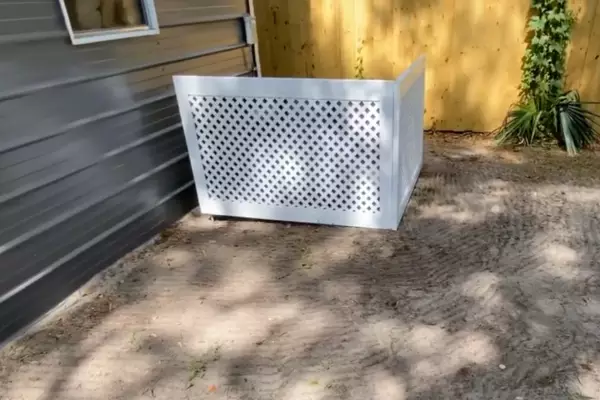 How to Hide an Air Conditioner Unit Outside